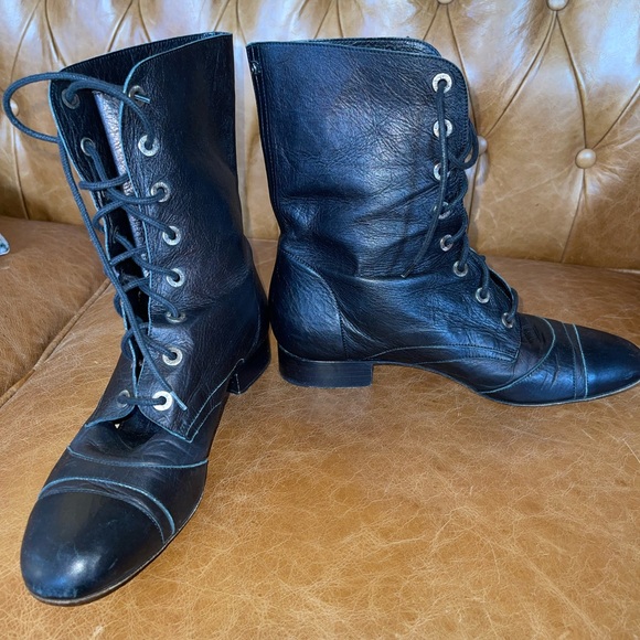 Chanel Combat Boots - Picture 2 of 4